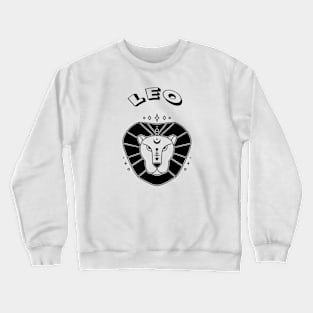 Leo Astrology Sign Crewneck Sweatshirt